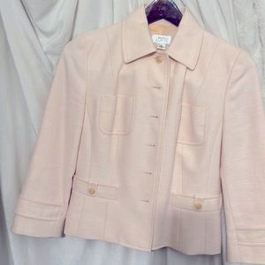 Loft blazer size 2 blush pink